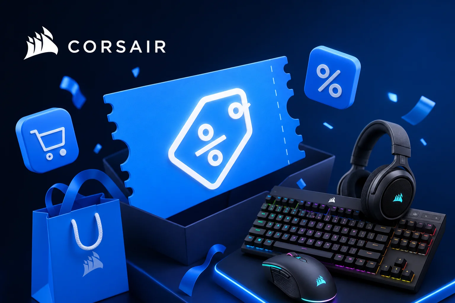 Промокод Corsair на скидку