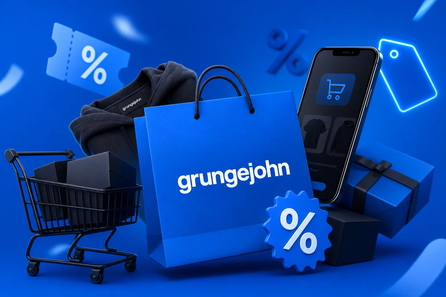 Промокод Grungejohn на скидку