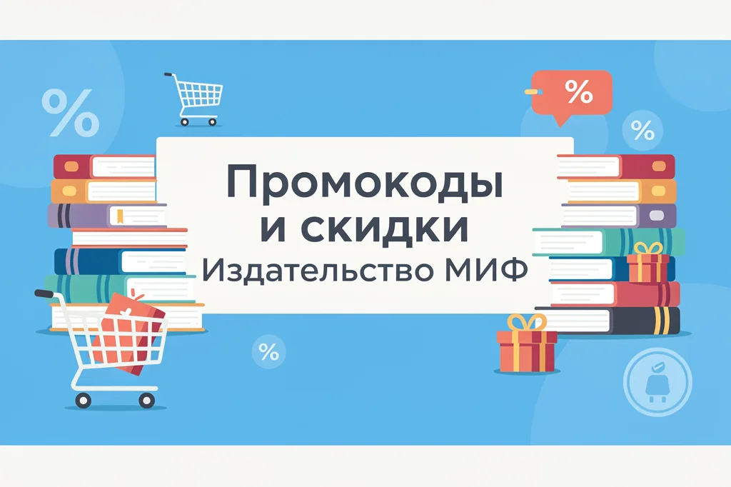 Промокод Издательство «МИФ» на скидку