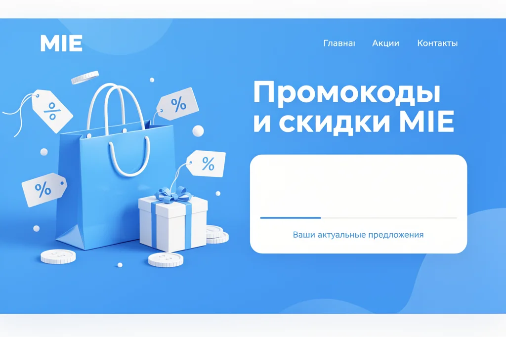 Промокод Mie на скидку