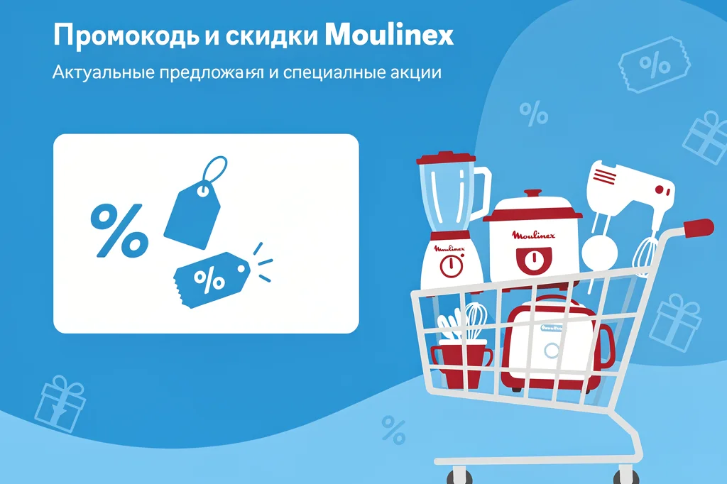 Промокод Moulinex на скидку